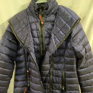 Indigo blue Canada goose jacket